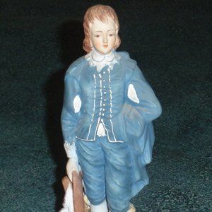 Lefton China "Blue Boy" Limited Edition KW387 Figurine Made in Japan - GIFT!